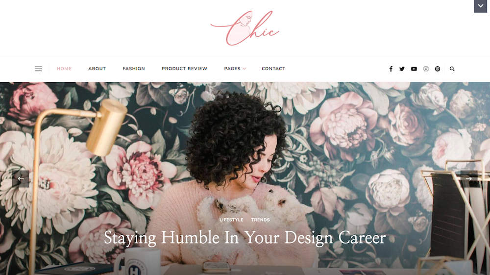 ثيمات WordPress الرائعة من Chic lite