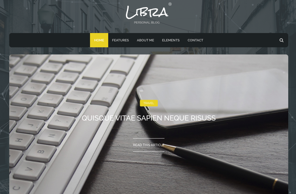 Tema Libra WordPress