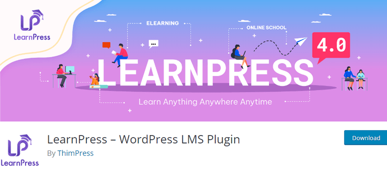 LearnPress LMS WordPress プラグイン