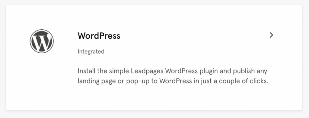 WordPress の統合