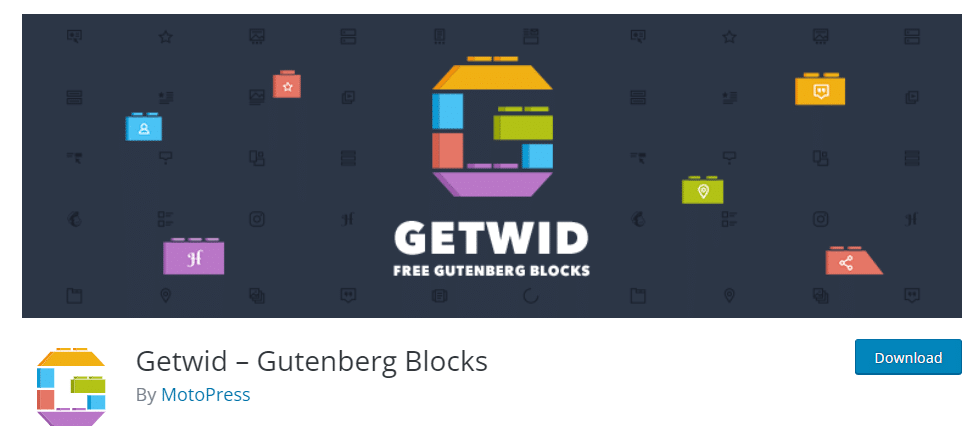 Getwid - Blok Gutenberg