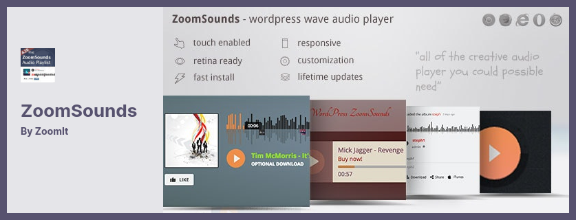 Plugin ZoomSounds - Un plug-in audio premium completo