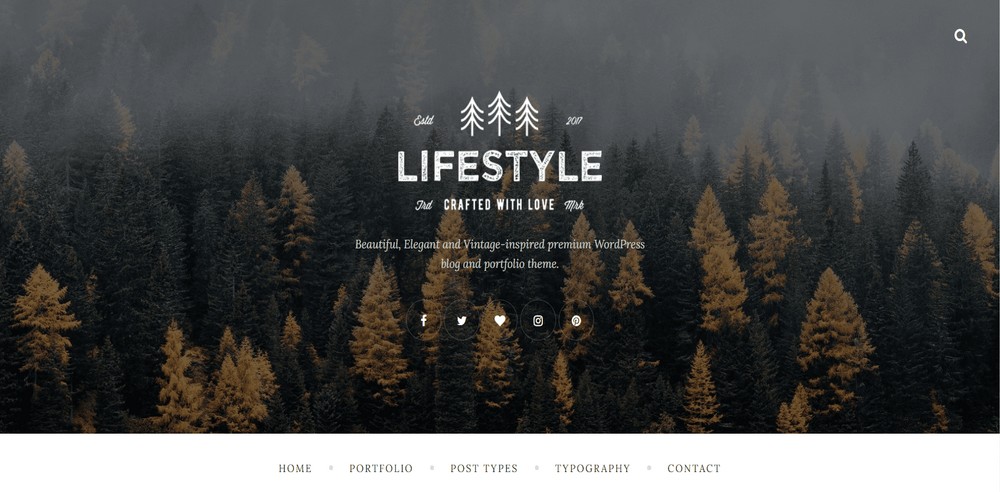 das Lifestyle-WordPress-Theme