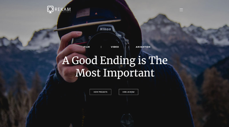 5+ Awesome Videography WordPress Themes for Your Website 1