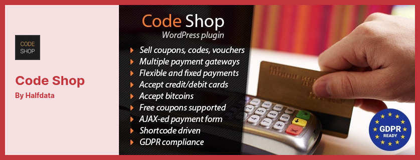 Code Shop 插件 - 一個強大的優惠券 WordPress 插件