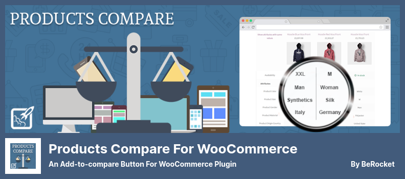 WooCommerce 插件的产品比较 - WooCommerce 插件的添加比较按钮