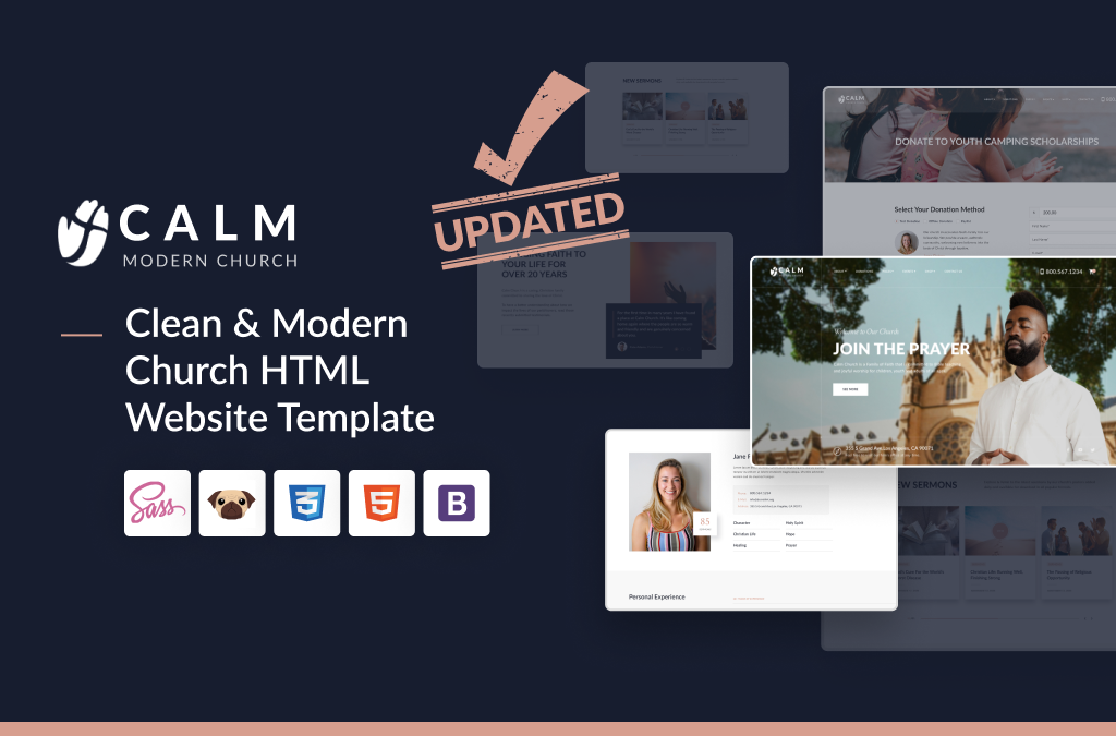 Calme-Modern-Church-HTML-Website