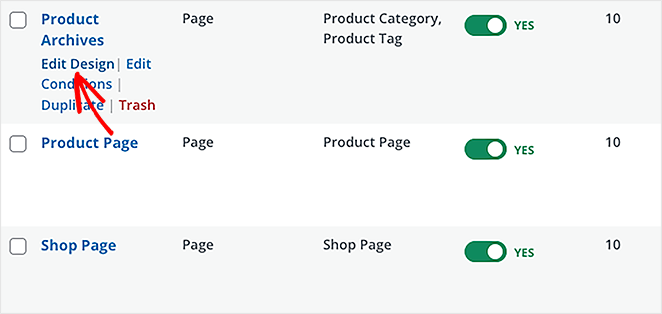 Modifier les archives de produits dans woocommerce