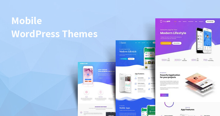 Thèmes WordPress mobiles