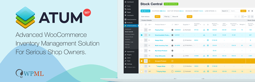 ATUM - Plugin de gestion d'inventaire WooCommerce