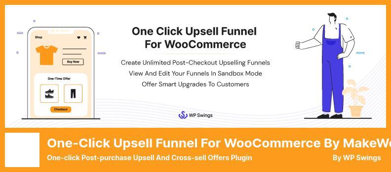 One Click Upsell Funnel สำหรับปลั๊กอิน WooCommerce - คลิกเดียวหลังการซื้อเพิ่มและปลั๊กอินข้อเสนอขายข้าม