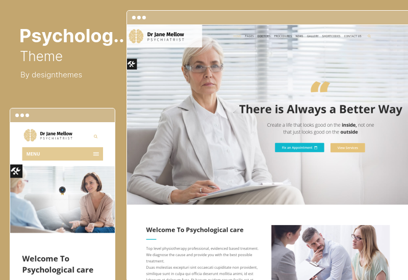 Psychologie-Theme - Beratung WordPress Theme