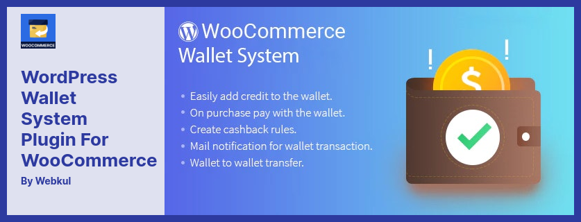 WordPress WooCommerce 钱包系统插件 - 来自 WooCommerce 的钱包系统插件的付款