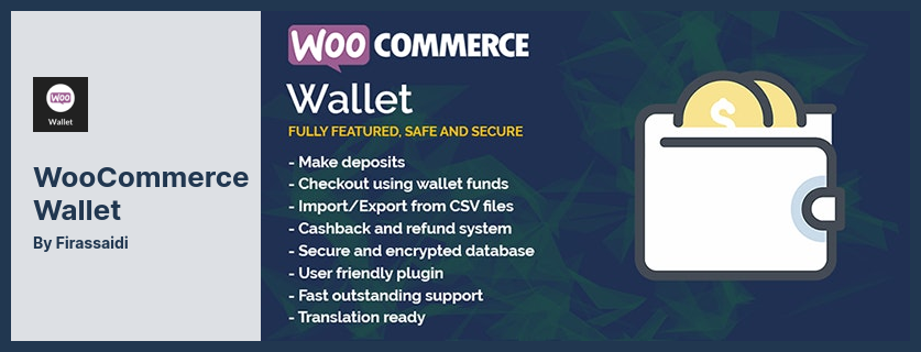 WooCommerce 钱包插件 - WooCommerce 的基于钱包的结帐和支付插件