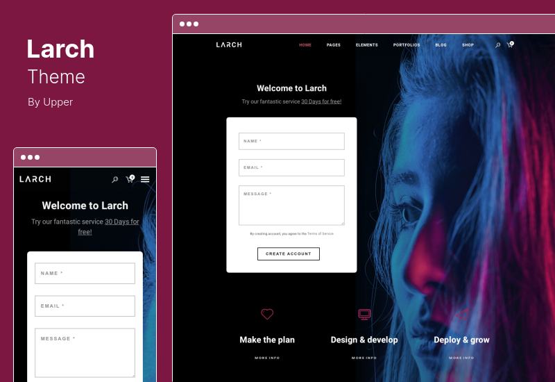 Larch Theme - Tema WordPress Serbaguna Minimal Responsif