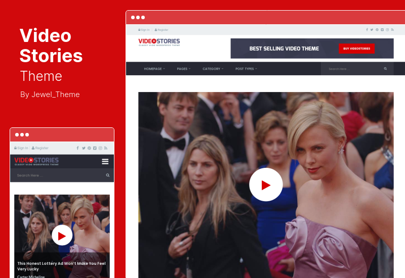 Tema VideoStories - Tema Video WordPress