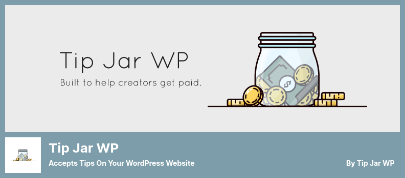 Tip Jar WP Plugin - Acceptă sfaturi pe site-ul dvs. WordPress