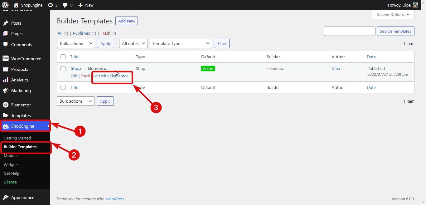 แก้ไขเทมเพลตร้านค้าเพื่อเพิ่ม wooCOMmerce ตัวสลับสกุลเงิน