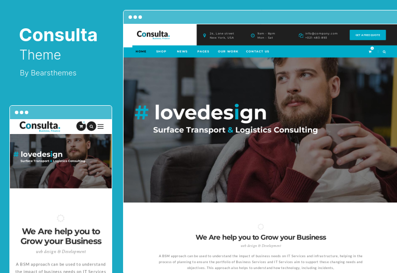 Consulta Theme - Tema profesional de WordPress para negocios y finanzas