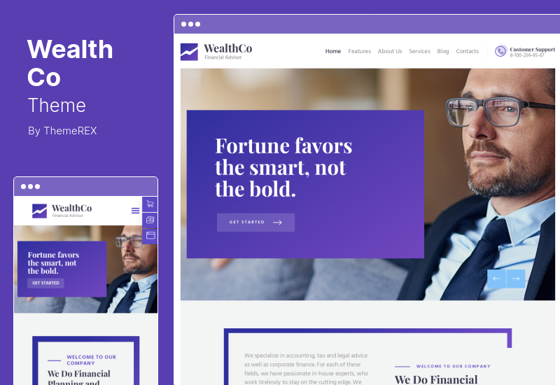 Tema WealthCo - Un nuovo tema WordPress per la consulenza aziendale e finanziaria