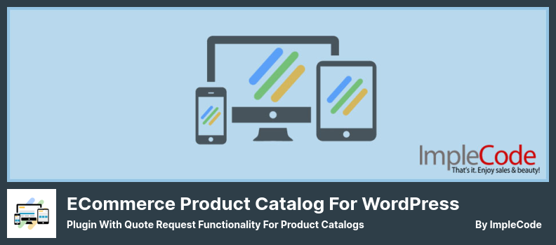 Plugin catalogo prodotti eCommerce - Plugin con funzionalità di richiesta preventivo per cataloghi prodotti