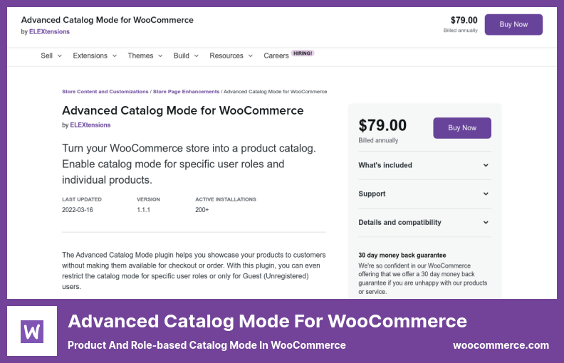 Plugin modalità catalogo avanzato - Modalità catalogo basata su prodotti e ruoli in WooCommerce