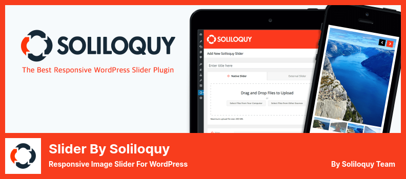 Slider by Soliloquy Plugin - WordPress 的響應式圖像滑塊