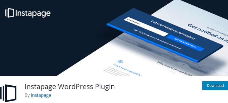 البرنامج المساعد Instapage WordPress