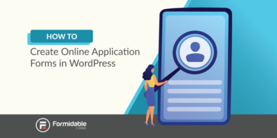 如何在 WordPress 中創建在線申請表