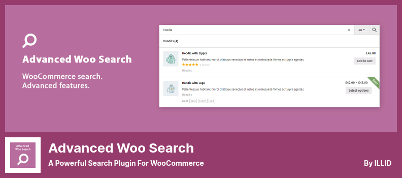 Advanced Woo Search Plugin - WooCommerce 的強大搜索插件