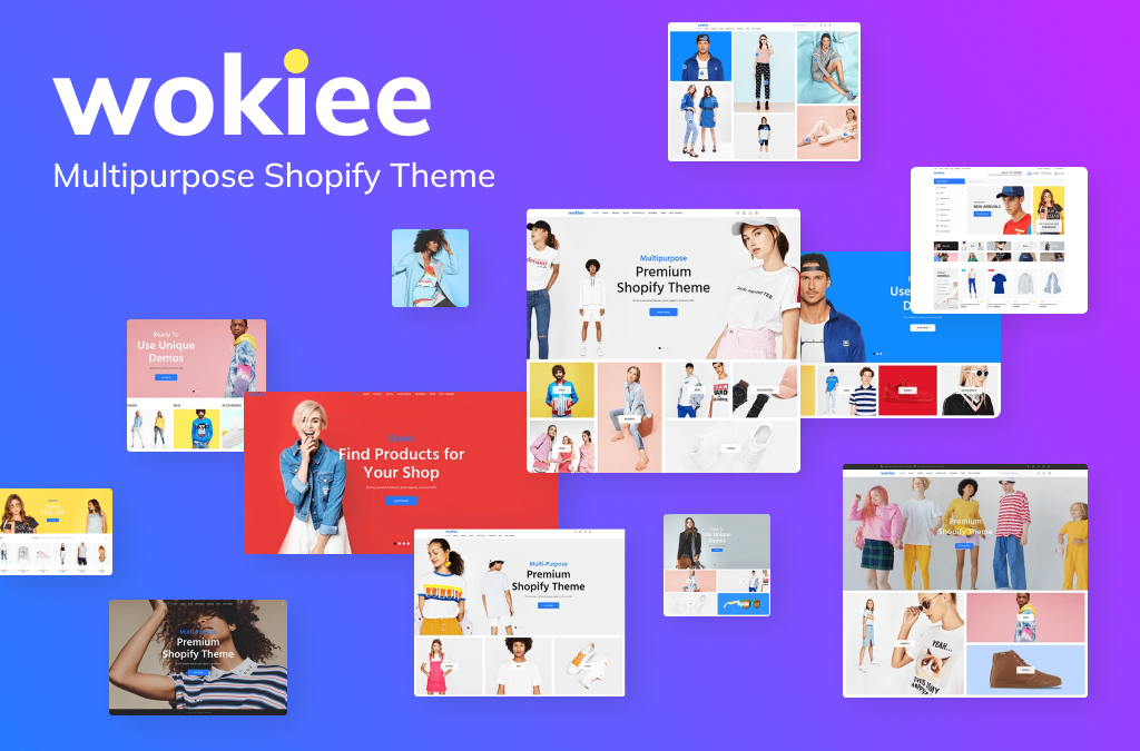 Wokiee-다목적-Shopify-테마