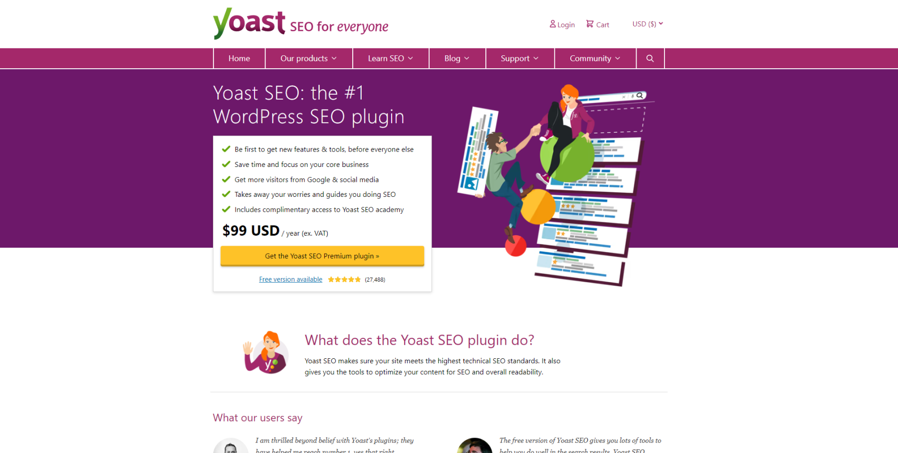 Yoast SEO para otimização de pesquisa do WordPress