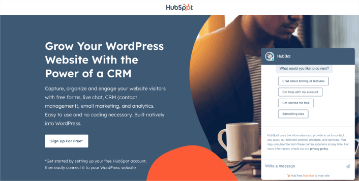 HubSpot WordPress 電子郵件訂閱插件 2