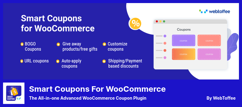 Cupoane inteligente pentru pluginul WooCommerce - Pluginul avansat All-in-one pentru cupon WooCommerce