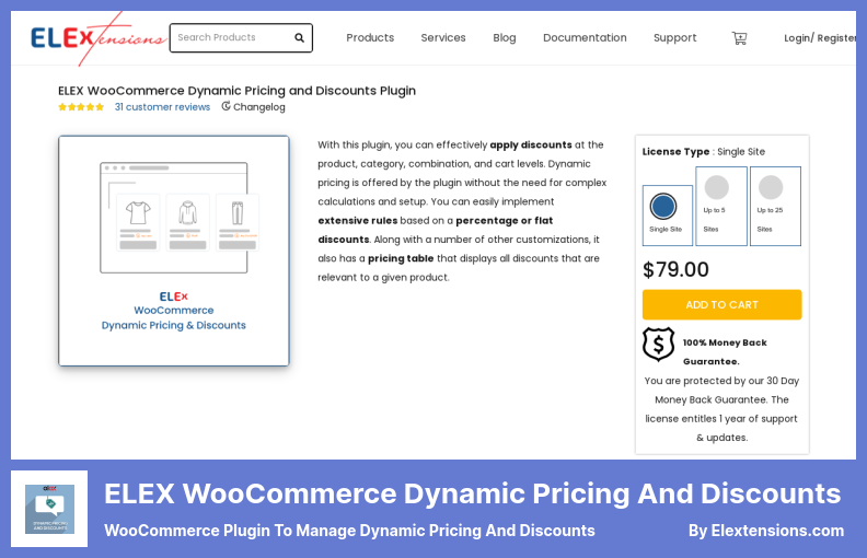 Plugin ELEX WooCommerce Harga Dinamis dan Diskon - Plugin WooCommerce untuk Mengelola Harga dan Diskon Dinamis