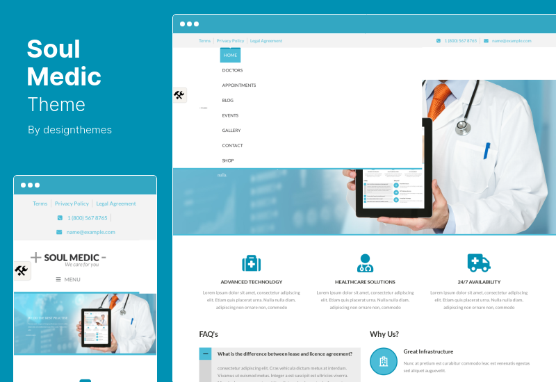 Tema SoulMedic - Tema WordPress Rumah Sakit & Dokter