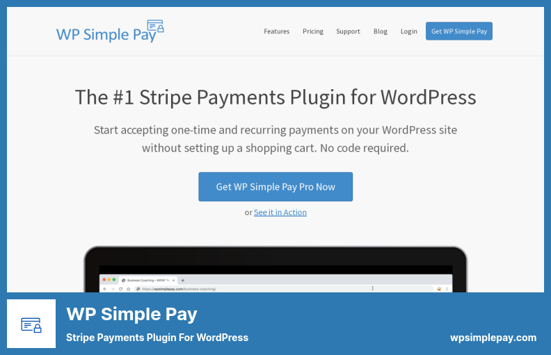 Plugin WP Simple Pay - Plugin Stripe Payments per WordPress