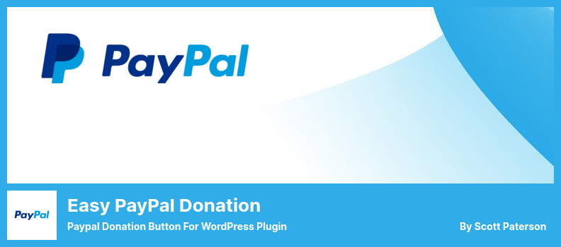 Plugin di donazione PayPal facile - Pulsante di donazione PayPal per il plug-in di WordPress