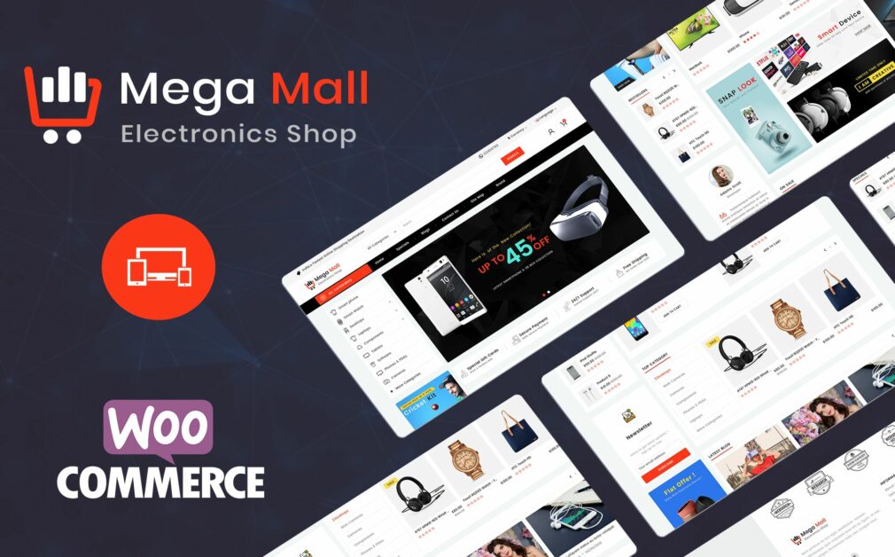 Tema woocommerce megamall