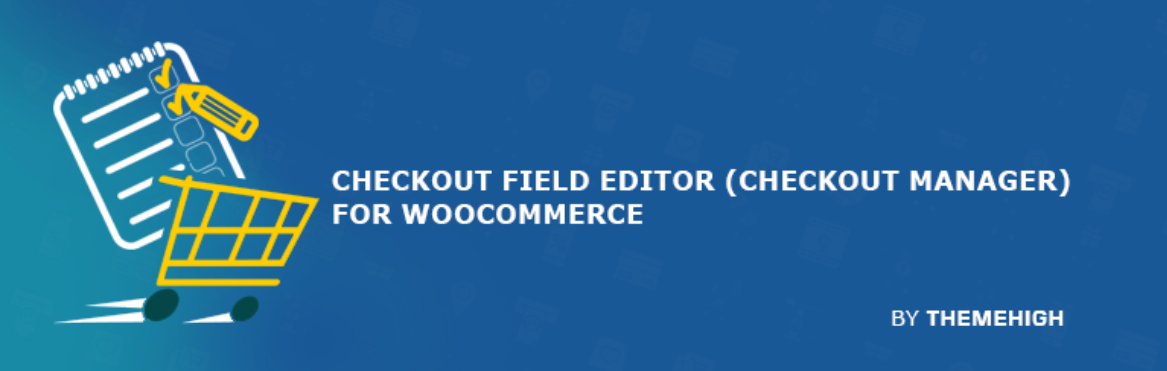 Editor de campo de checkout