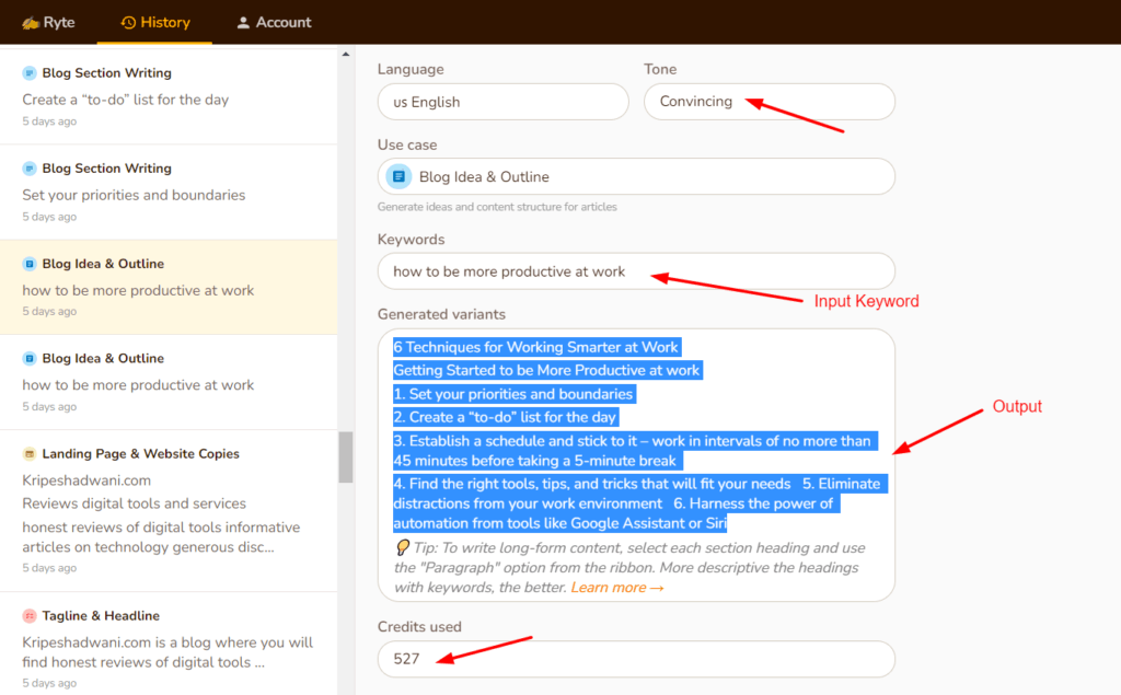 Ide Blog dan Outline Varian 2