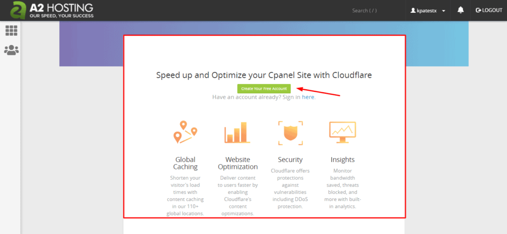 Buat akun Cloudflare