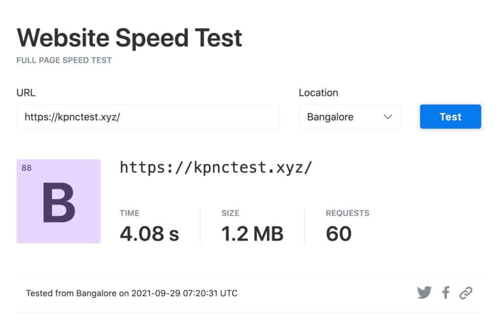 Namecheap speed (班加罗尔)