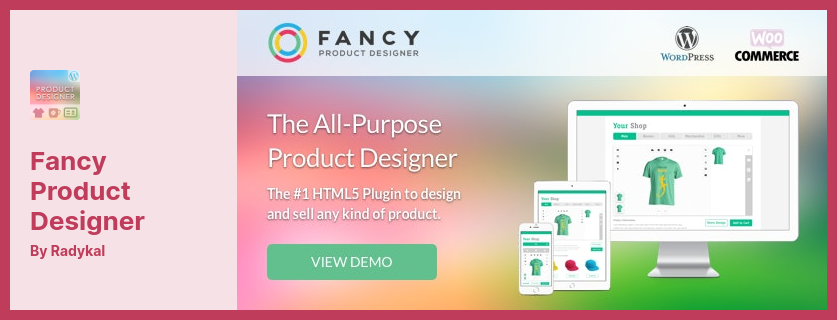 Fancy Product Designer Plugin - 最成功的产品设计师