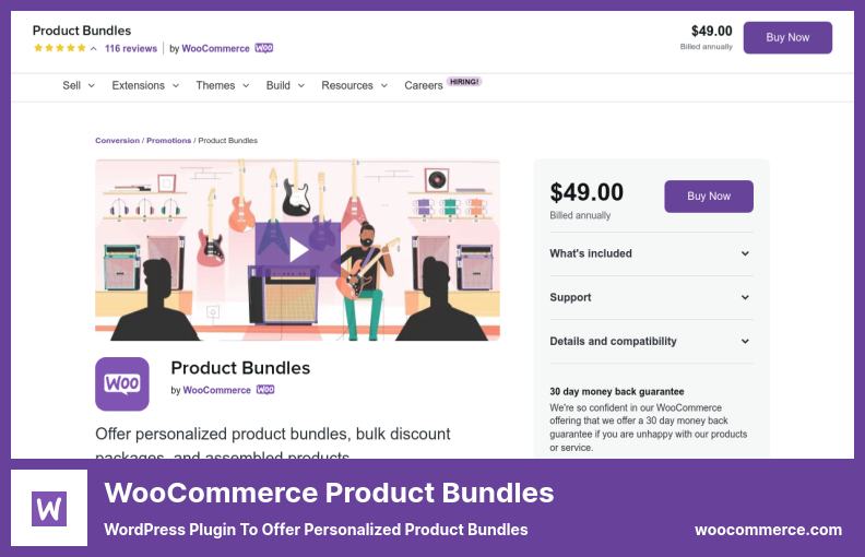 Wtyczka WooCommerce Product Bundles - Wtyczka WordPress do oferowania spersonalizowanych pakietów produktów