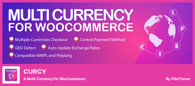 ปลั๊กอิน CURCY - สกุลเงินหลายสกุลสำหรับ WooCommerce