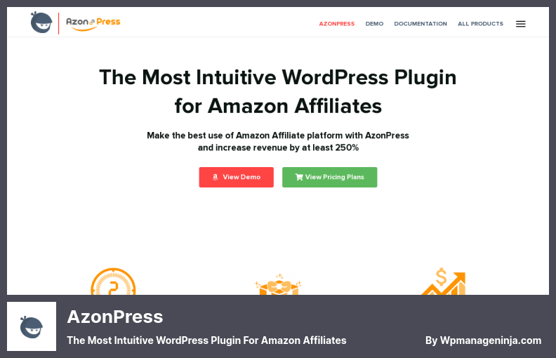 ปลั๊กอิน AzonPress - ปลั๊กอิน WordPress ที่ใช้งานง่ายที่สุดสำหรับบริษัทในเครือของ Amazon