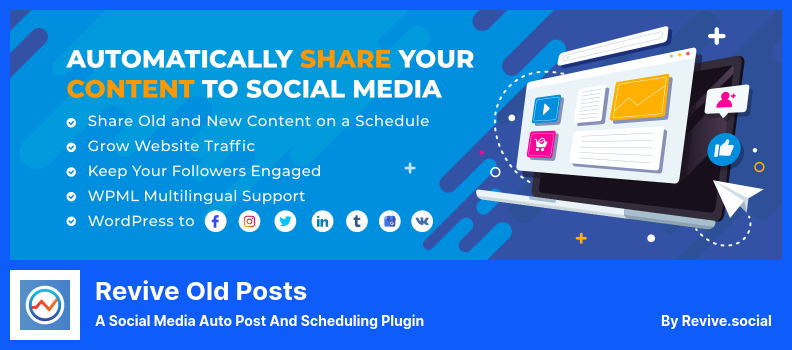 Plugin Revive Old Posts - Plugin de Auto Post e Agendamento de Mídia Social