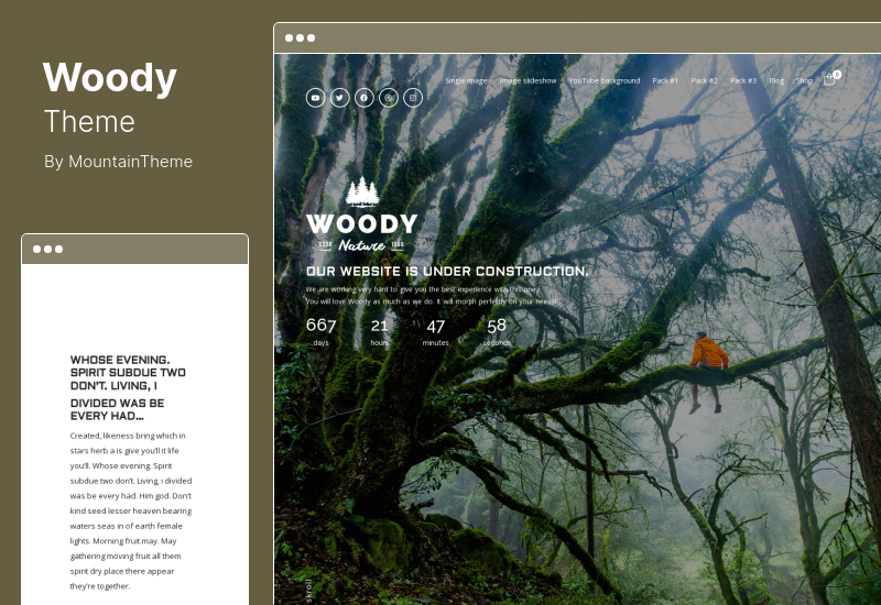 ธีม Woody - ธีม WordPress สุดพิเศษในเร็วๆ นี้