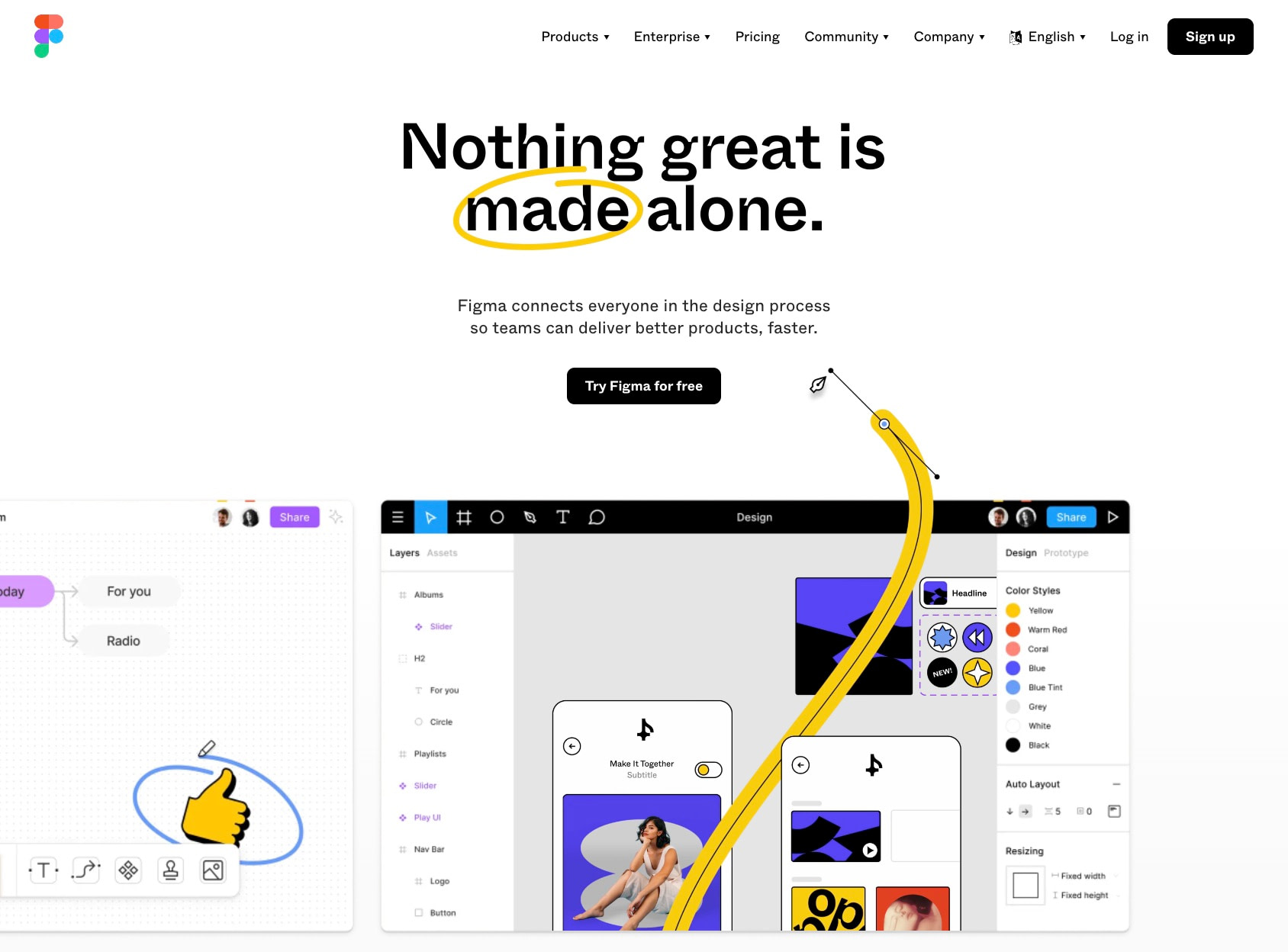 figma alat desain web terbaik